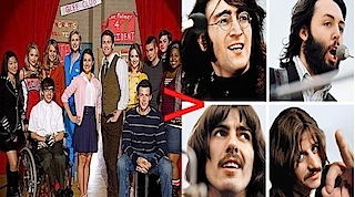glee beatles music artist