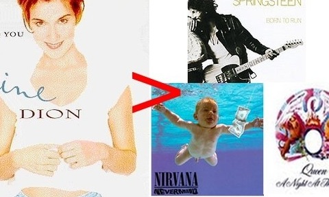 Celine Dion vs Nirvana
