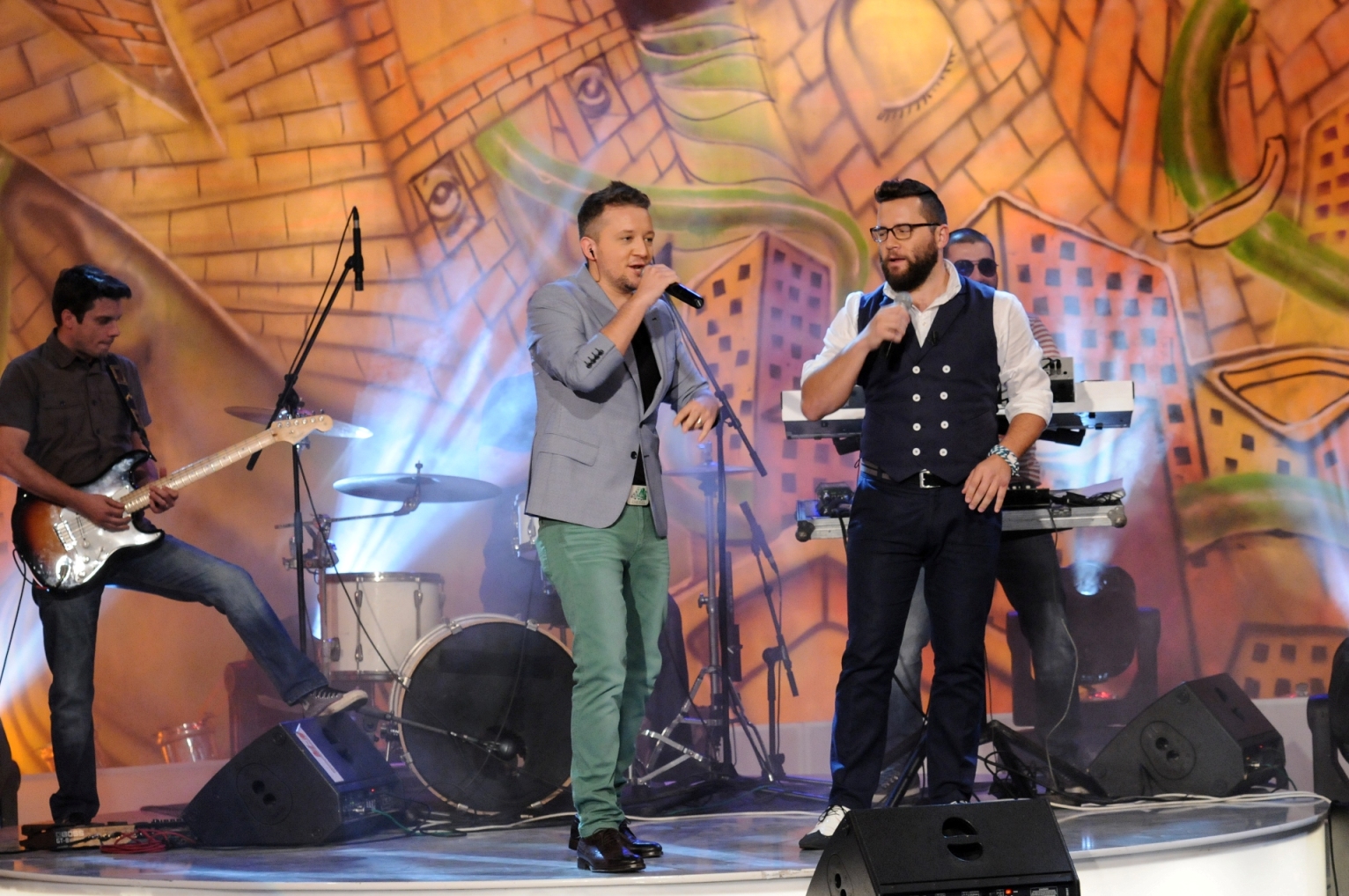 Florin Grozea si Cosmin de la Cassa Loco - foto TVR