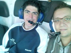 Florin in elicopter acum 7 ani