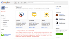 Google plus screen blog