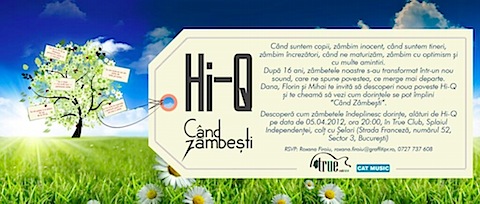 Invitatie oficiala Hi-Q