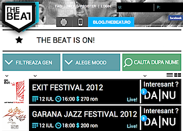 The Beat prima pagina concerte