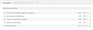 Hi-Q pe Deezer screen