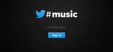 Twitter Music Login Beta
