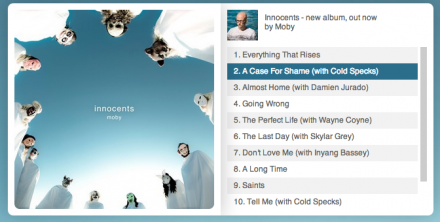 Moby album Innocents