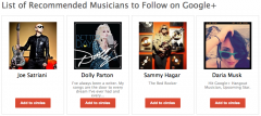 Google Recommended User Plus