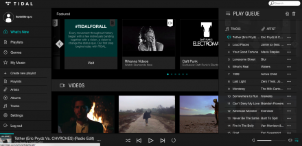 TIDAL web