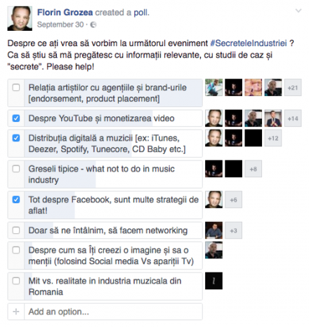 Poll Secretele Industriei 2