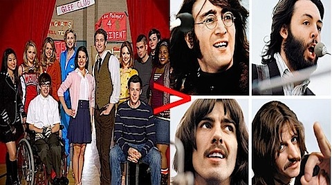 Glee vs Beatles