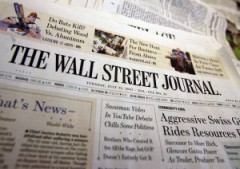 wall street journal logo newspaper